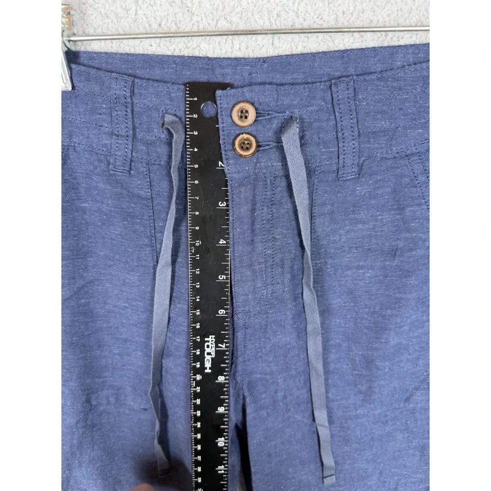 Patagonia Women's Island Hemp Pants Short Blue 56641 Size 2 - Picture 9 of 12